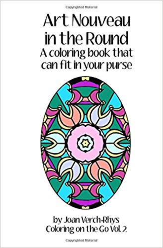 Art Nouveau in the Round: A Coloring Book that Can Fit in Your Purse